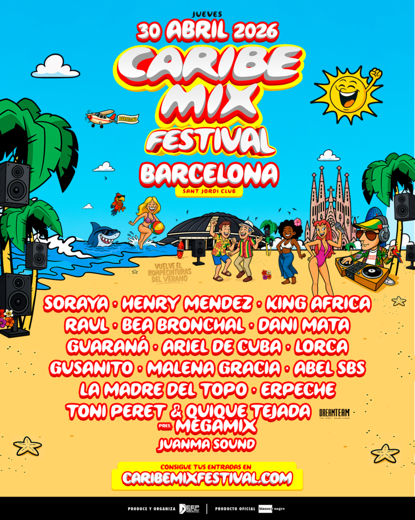 Cartel Caribe Mix Festival · Barcelona