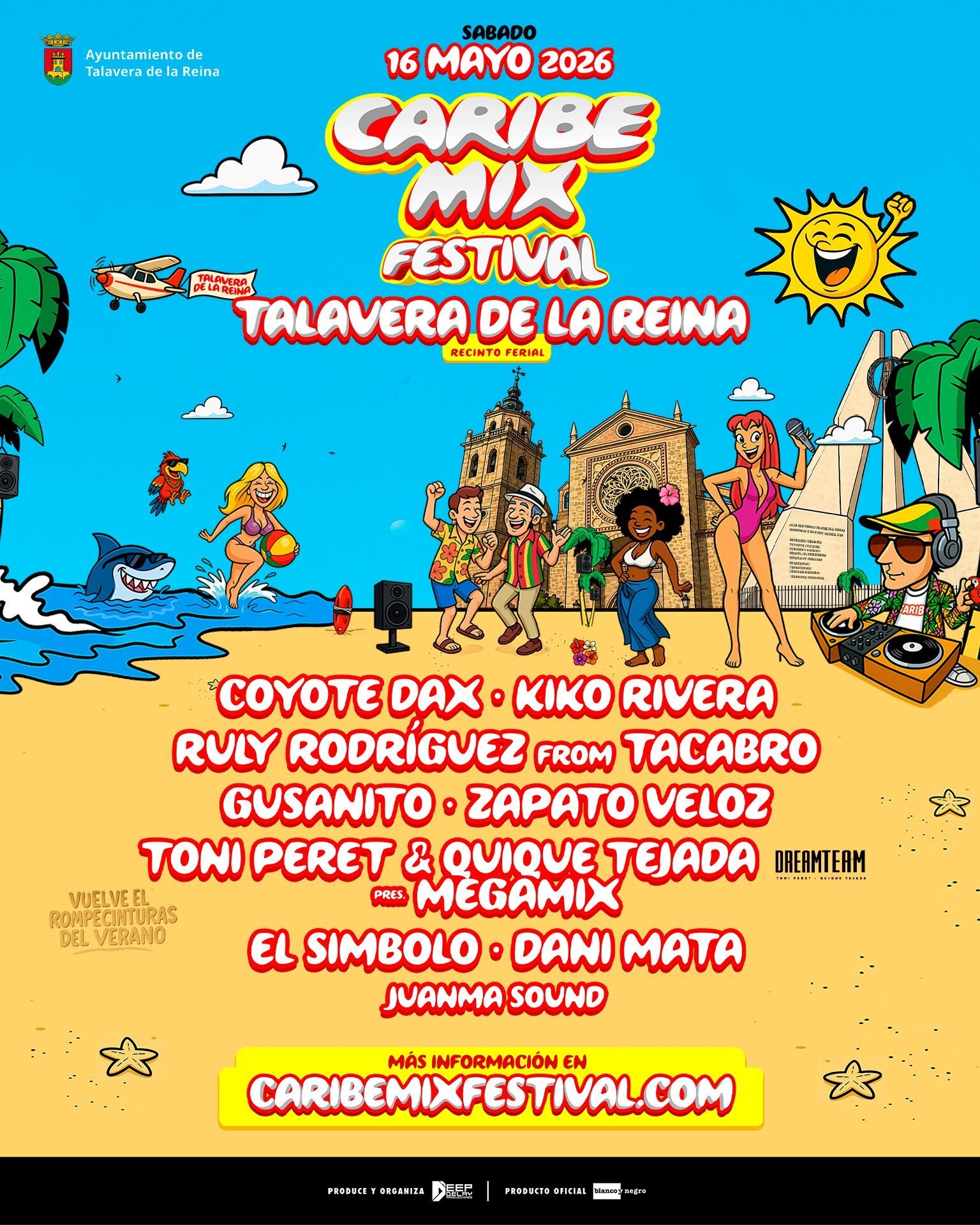 Cartel Caribe Mix Festival · Talavera de la Reina